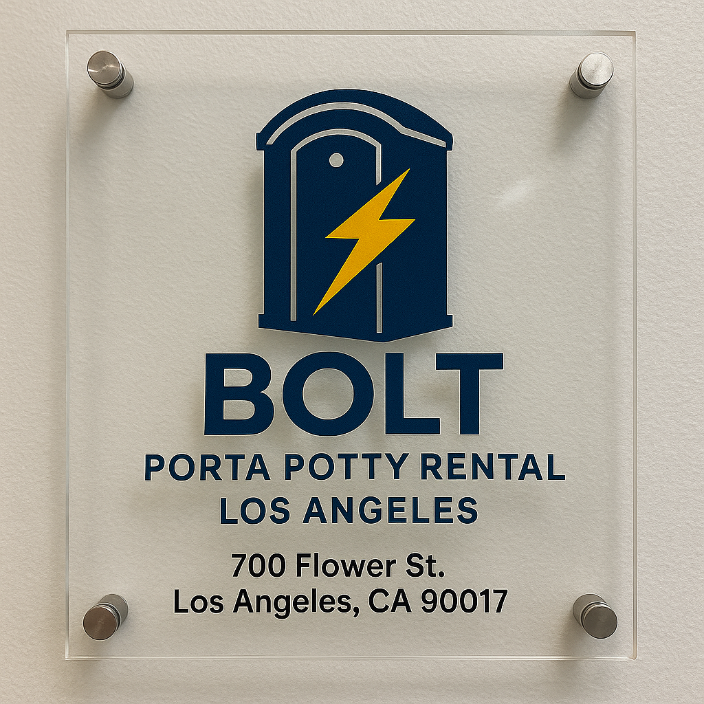 Bolt Porta Potty Rental Los Angeles